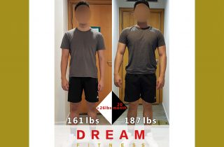 學員 Ray 20星期增肌增重26LB