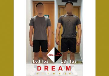 學員 Ray 20星期增肌增重26LB