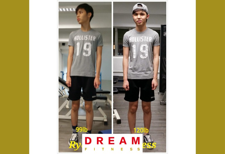瘦底 Tommy 八週激增 21 lb