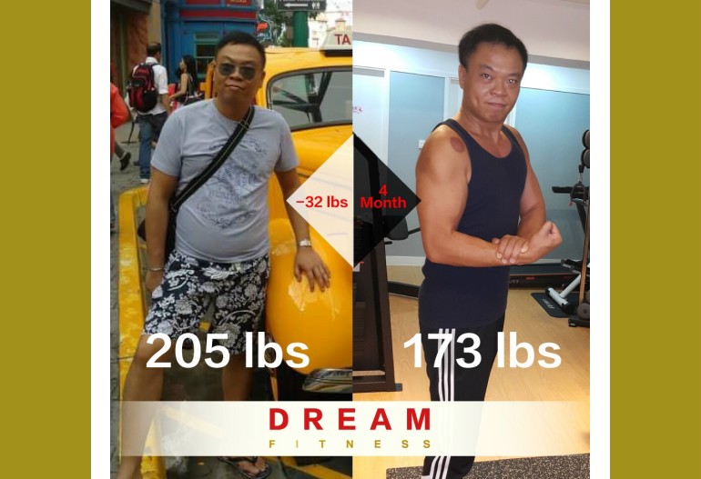Wing 從 205 lb 到 173 lb 減脂同時增肌