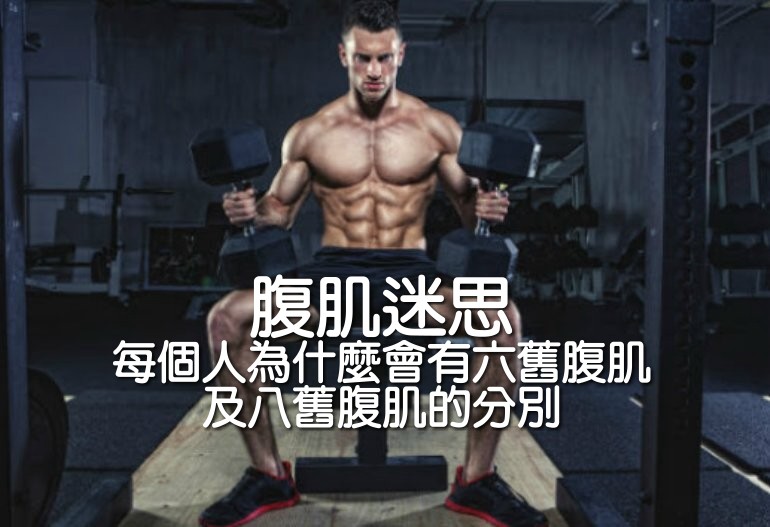 腹肌迷思 每個人為什麼會有六舊腹肌及八舊腹肌的分別