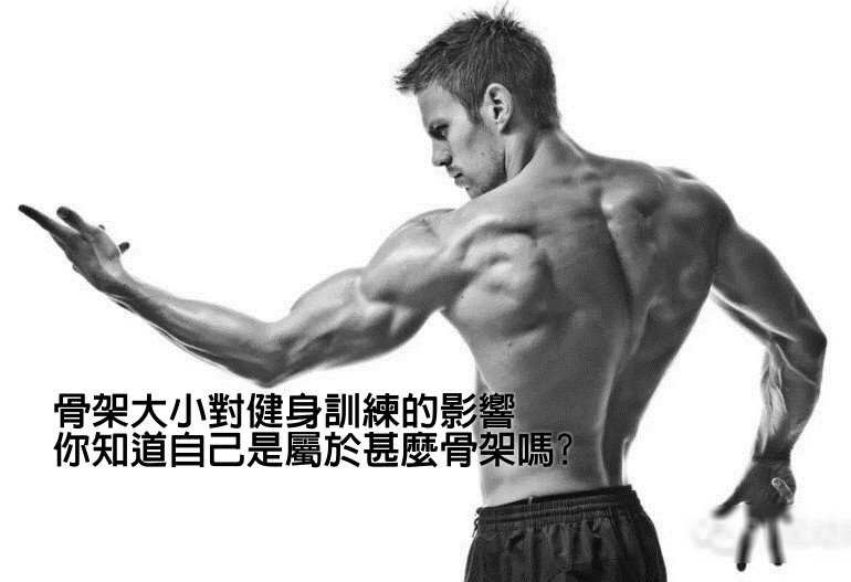 骨架大小對健身訓練的影響 你知道自己是屬於甚麼骨架嗎？