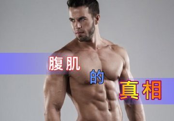 腹肌的真相！