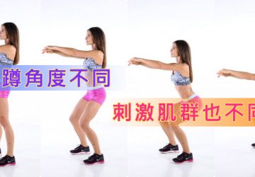 深蹲角度不同 刺激肌群也不同
