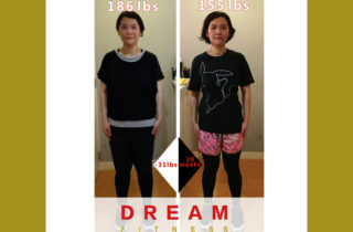 Dream Fitness 學員成功個案，Joey 20周激減31lb