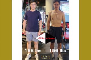 Dream Fitness 學員成功個案，學員 Po 八星增肌減脂實錄